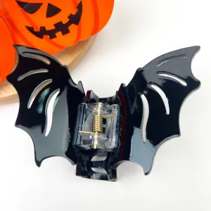 Halloween costume lovely bat hair clip: Black