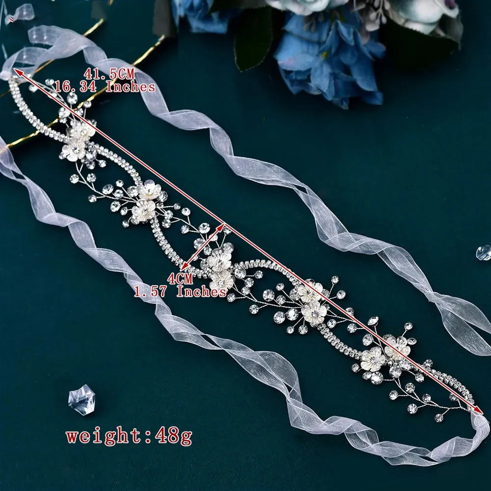 Handmade Bridal Headband - Elegant Wedding Hair Accessories
