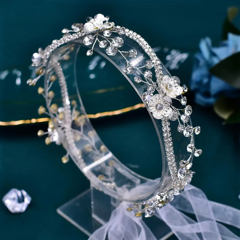 Handmade Bridal Headband - Elegant Wedding Hair Accessories