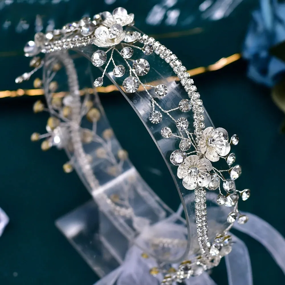 Handmade Bridal Headband - Elegant Wedding Hair Accessories
