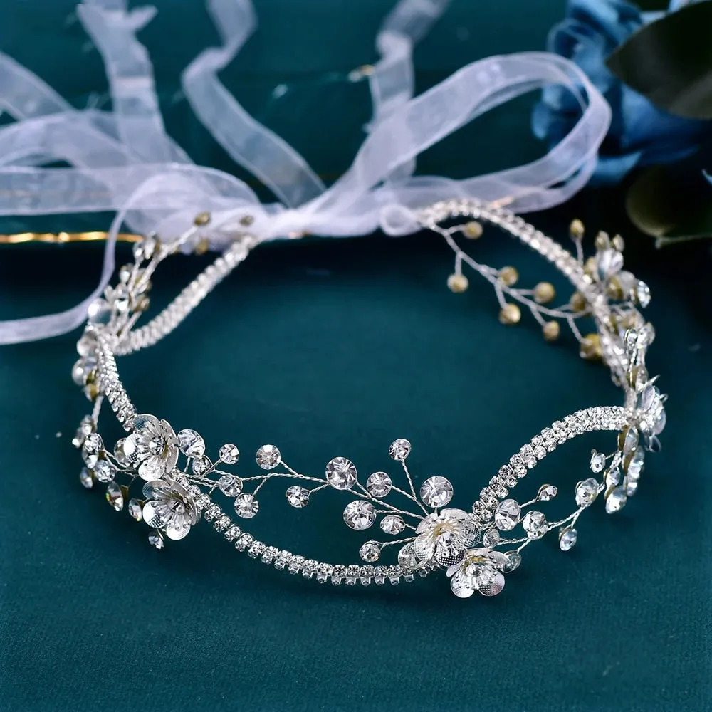 Handmade Bridal Headband - Elegant Wedding Hair Accessories