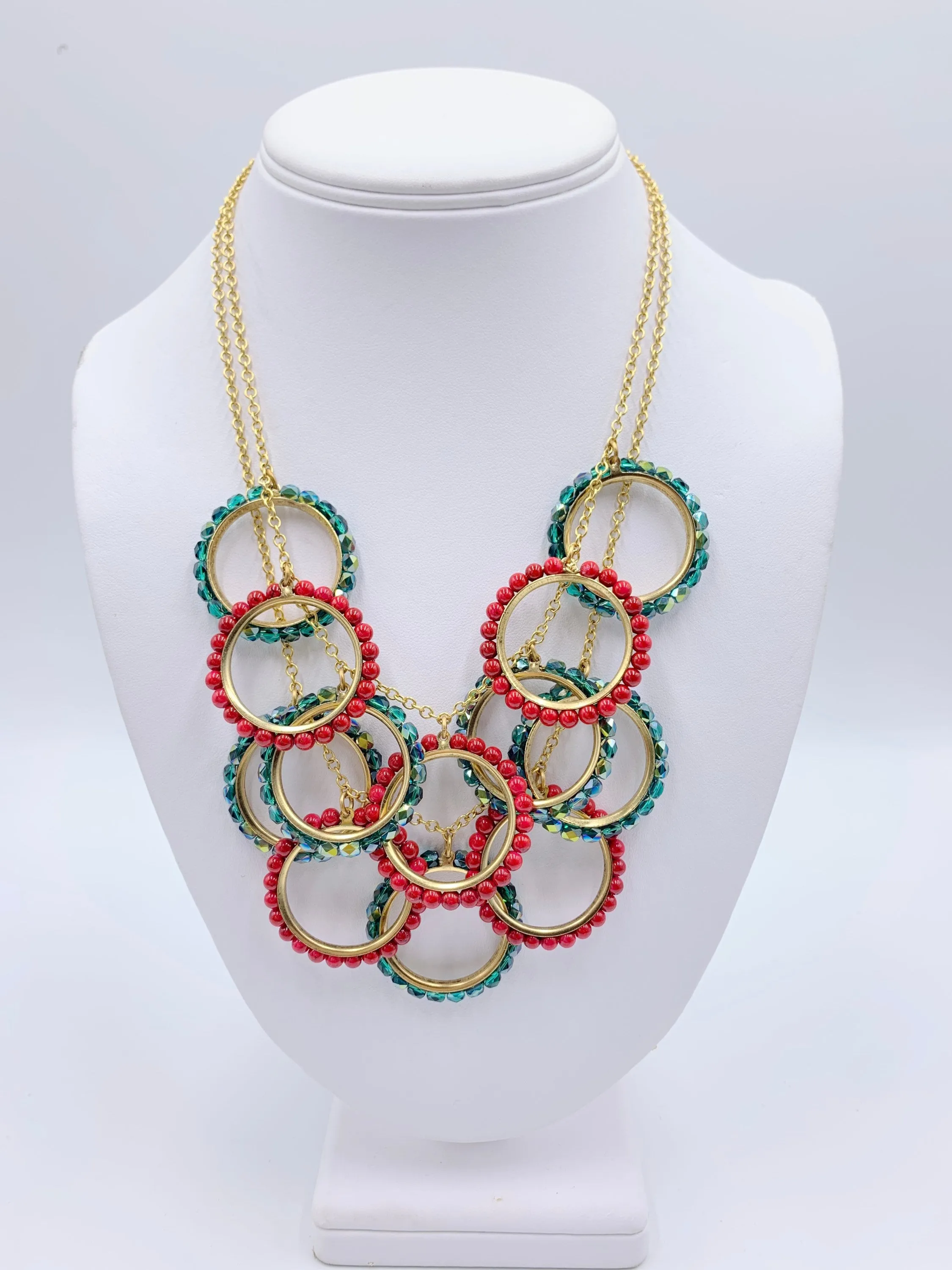 Holiday Hostess Beaded Necklace