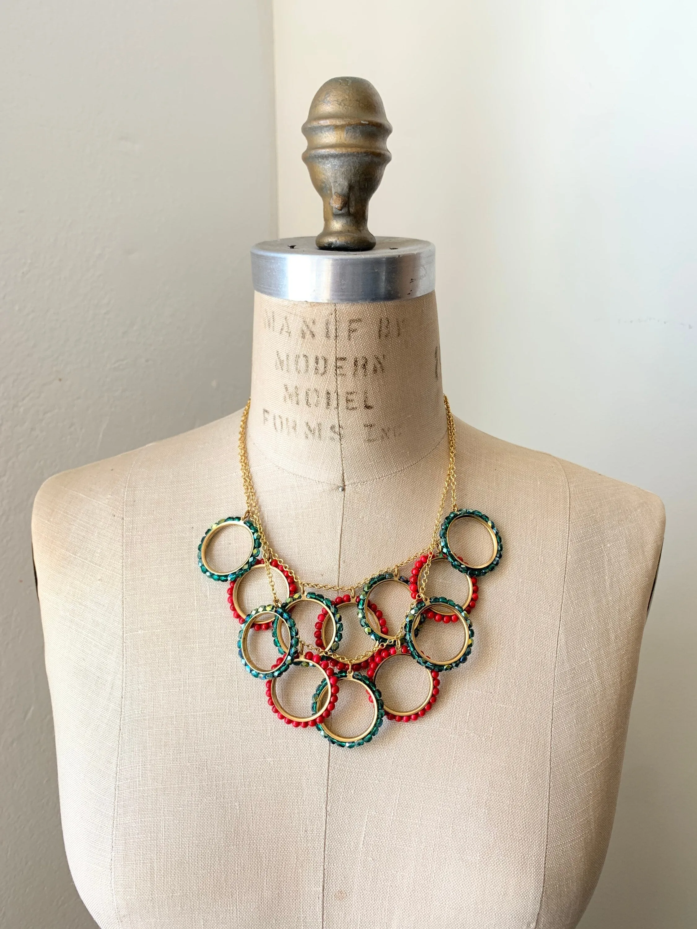 Holiday Hostess Beaded Necklace