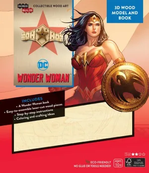 Incredibuilds 3D Wooden Model DC Wonder Woman