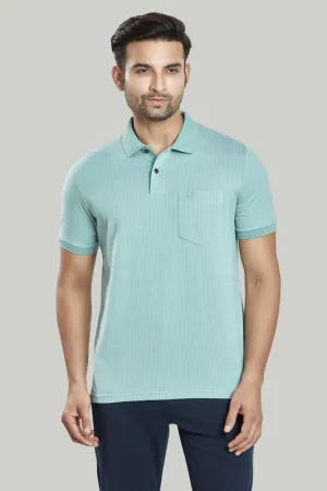 Jacquard Texture Polo