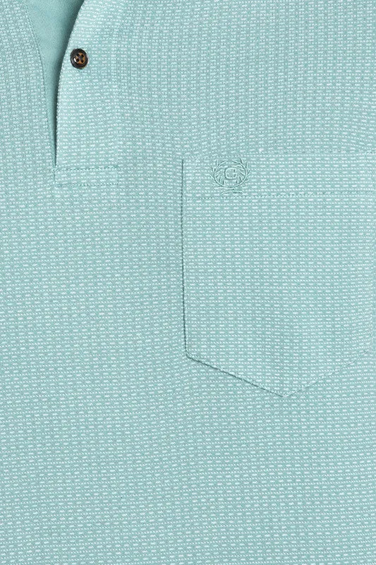 Jacquard Texture Polo