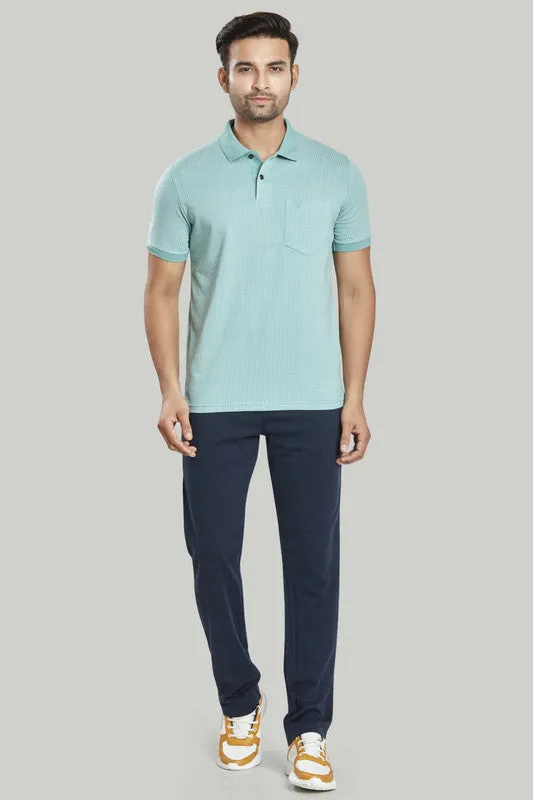 Jacquard Texture Polo