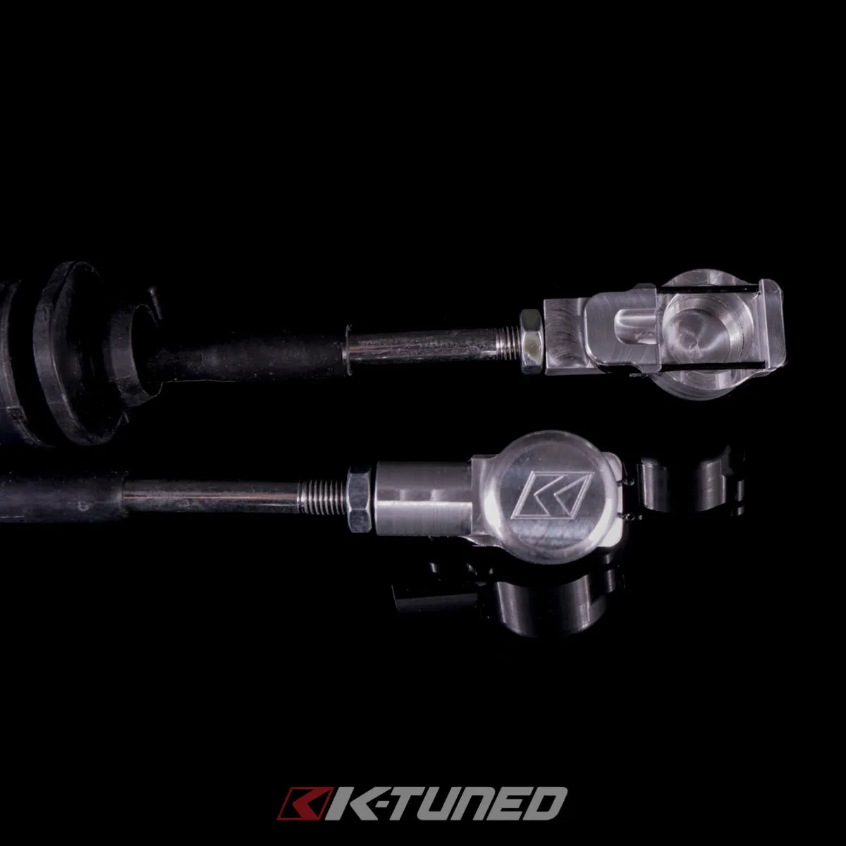 K-Tuned Shifter Cables - OEM Spec w/Spherical Bushing - 8th Civic Si - 06-11 Civic Si / K-Swap with K20Z3 Transmission - SFT-CAB-611