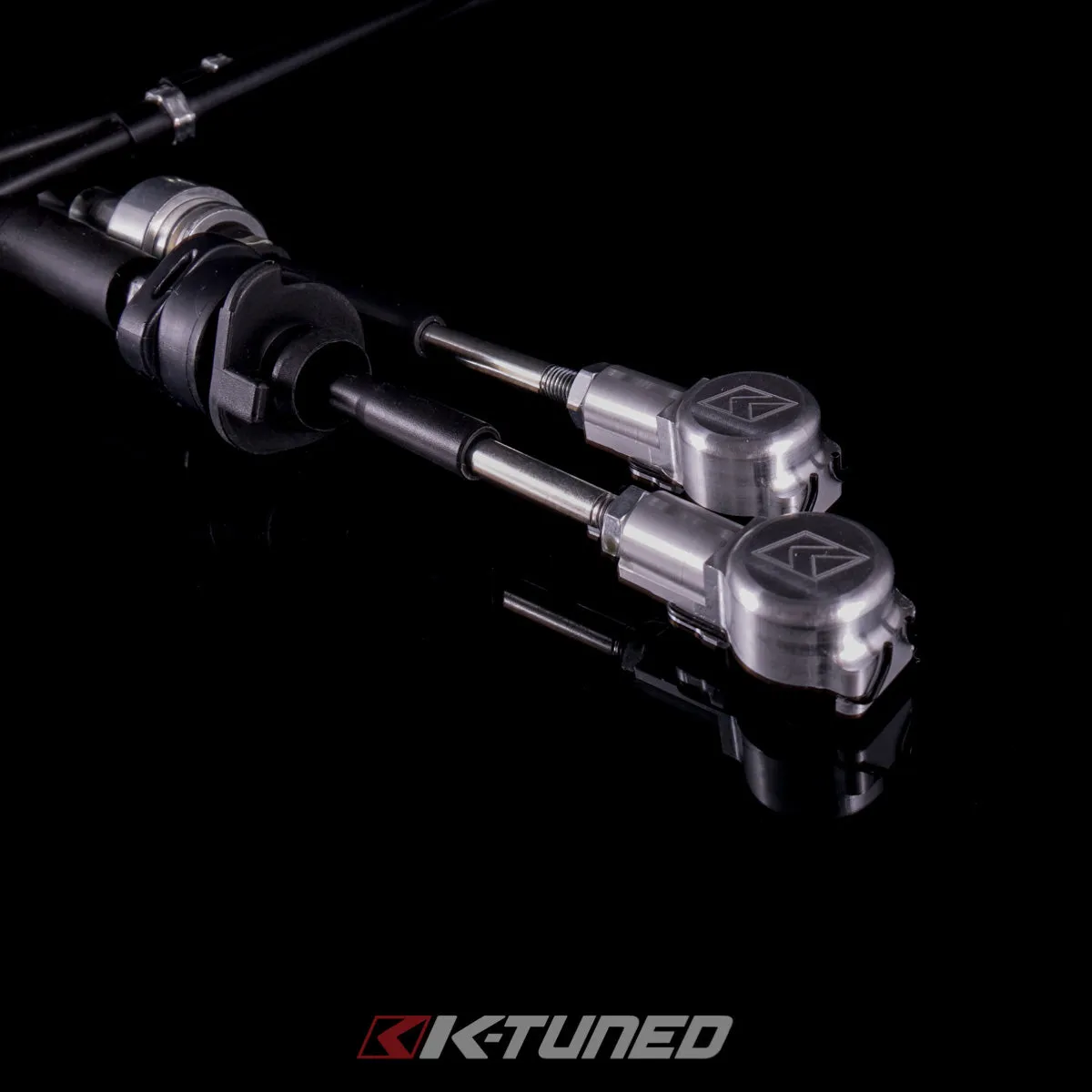 K-Tuned Shifter Cables - OEM Spec w/Spherical Bushing - 8th Civic Si - 06-11 Civic Si / K-Swap with K20Z3 Transmission - SFT-CAB-611