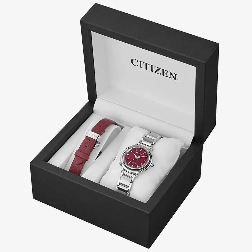 L Arcly Wine Red 32MM Watch