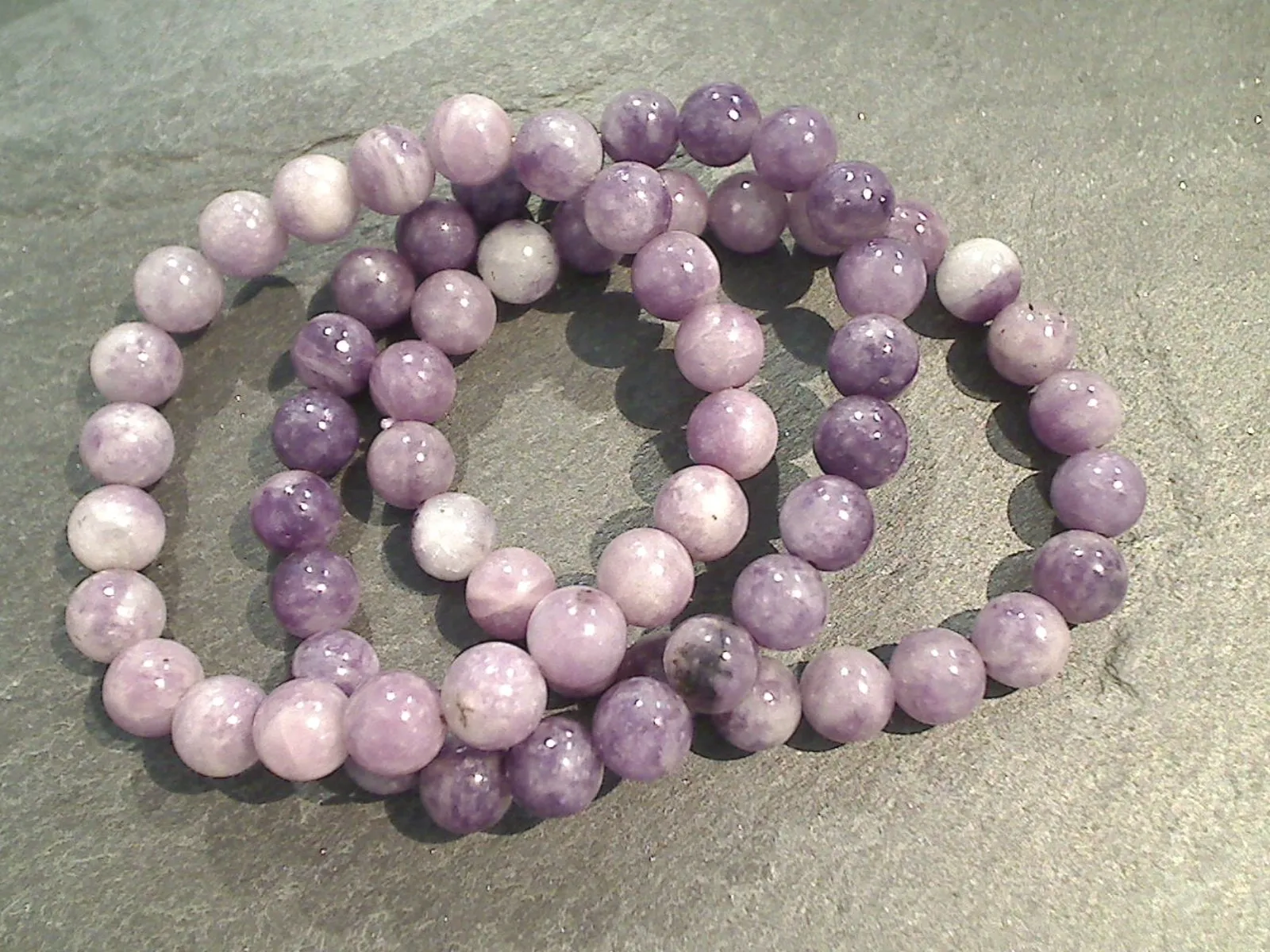 Lepidolite 8MM Stretch Bracelet