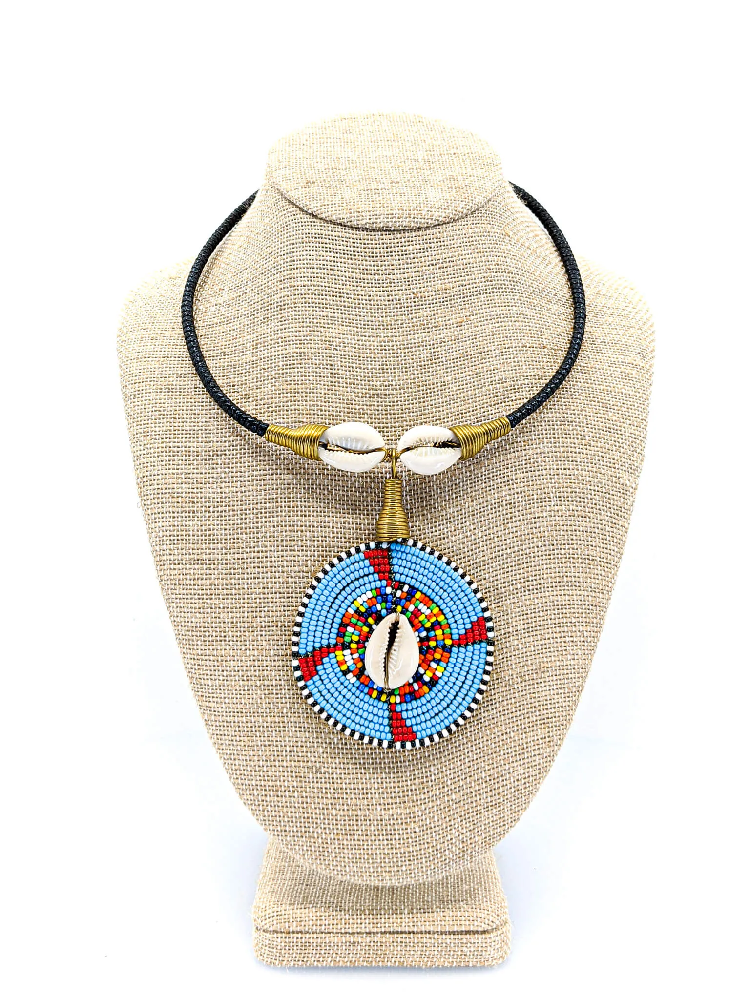 Maasai Beaded Choker w/Earing