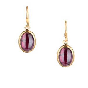 Marie Earrings, Gold Vemeil