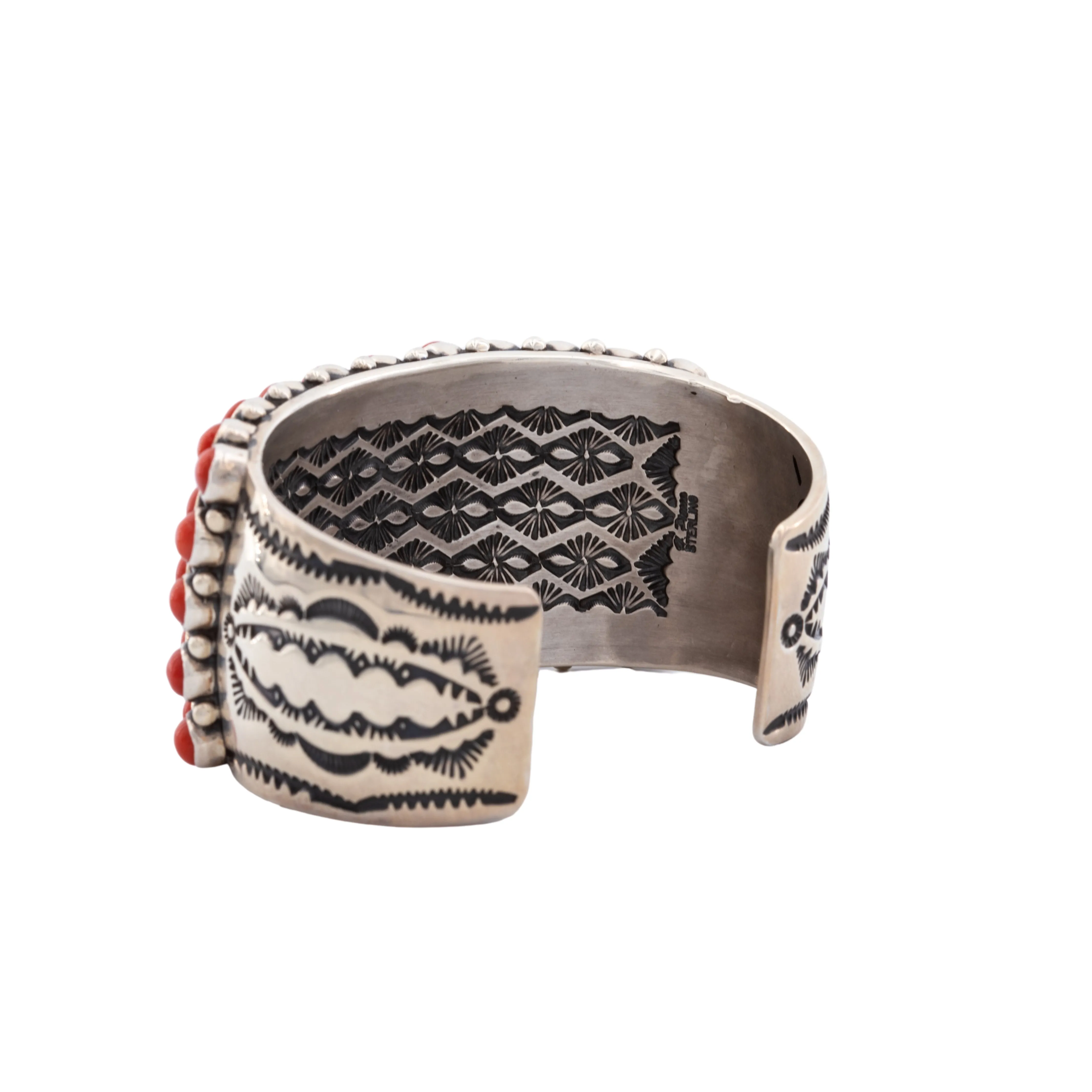 Mediterranean Coral Cuff