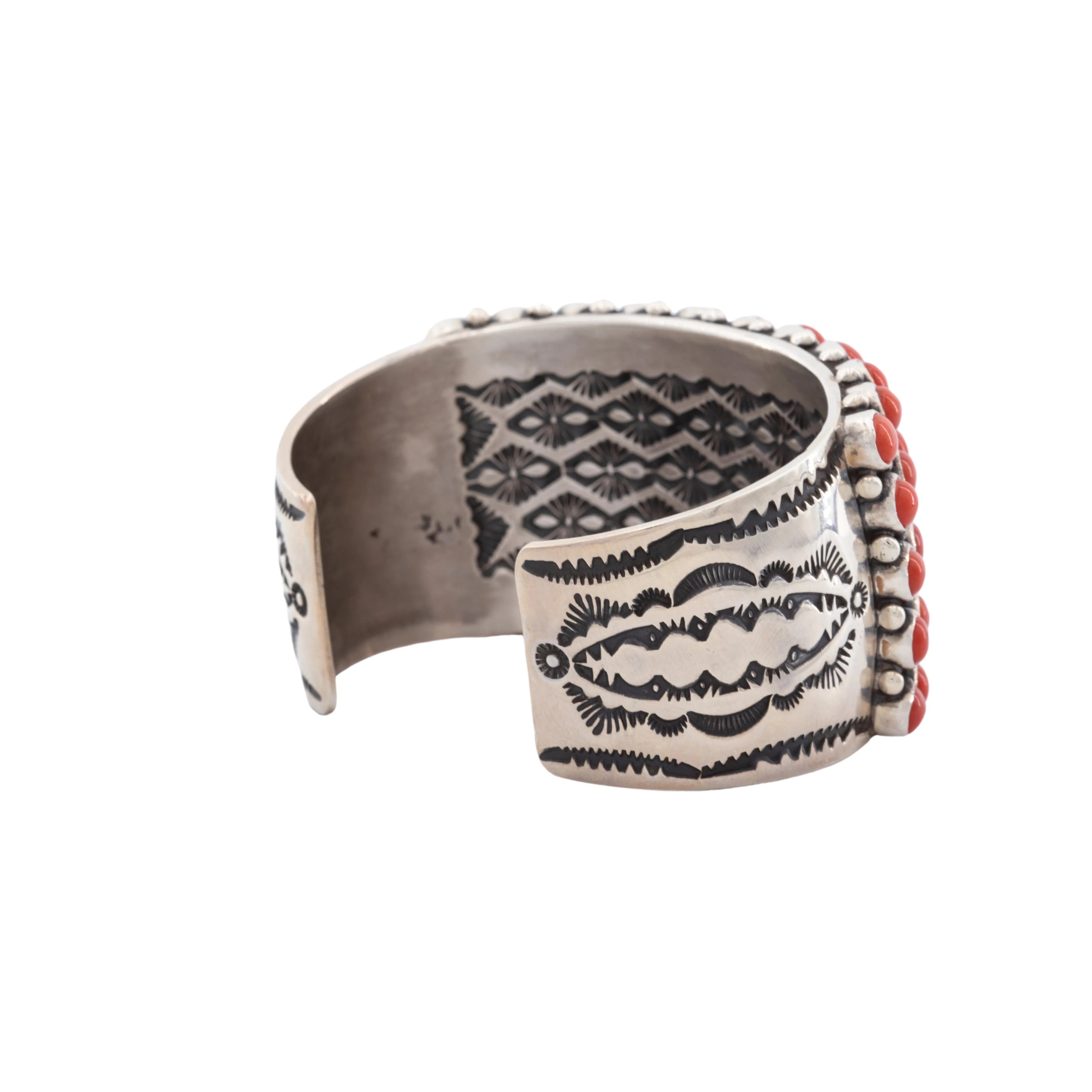 Mediterranean Coral Cuff