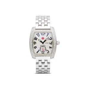 Michele Mini Urban Diamond Watch 29 x 35mm Quartz (Preowned)
