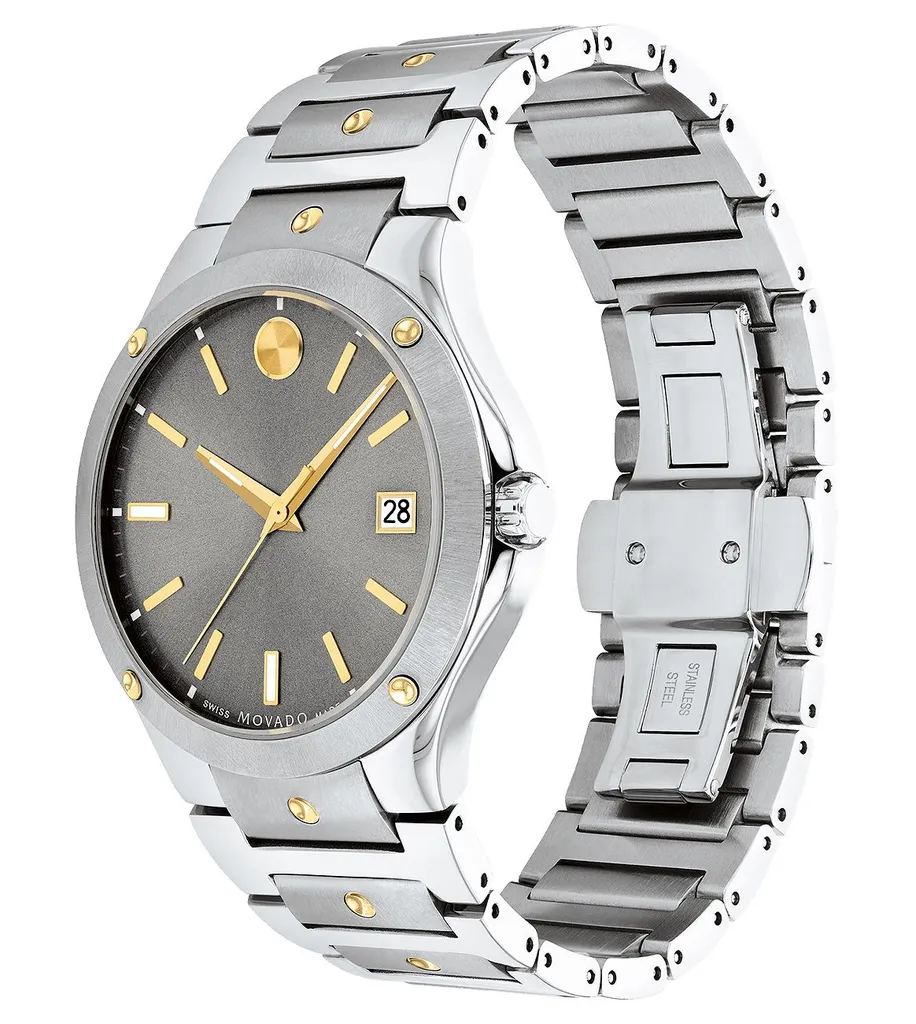 Movado SE 42MM Grey and Two Tone