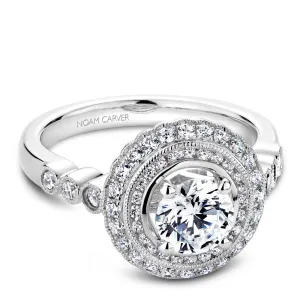 Noam Carver Engagement Ring - B069-01WZ-100A
