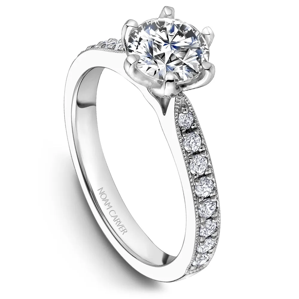 Noam Carver Engagement Ring - B341-01WZ-100A
