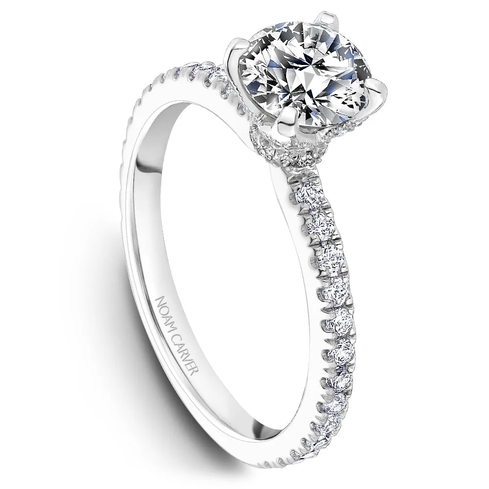 Noam Carver Engagement Ring - B342-02WM-100A