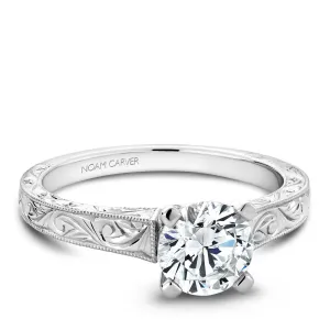 Noam Carver Engagement Ring White 14k Gold