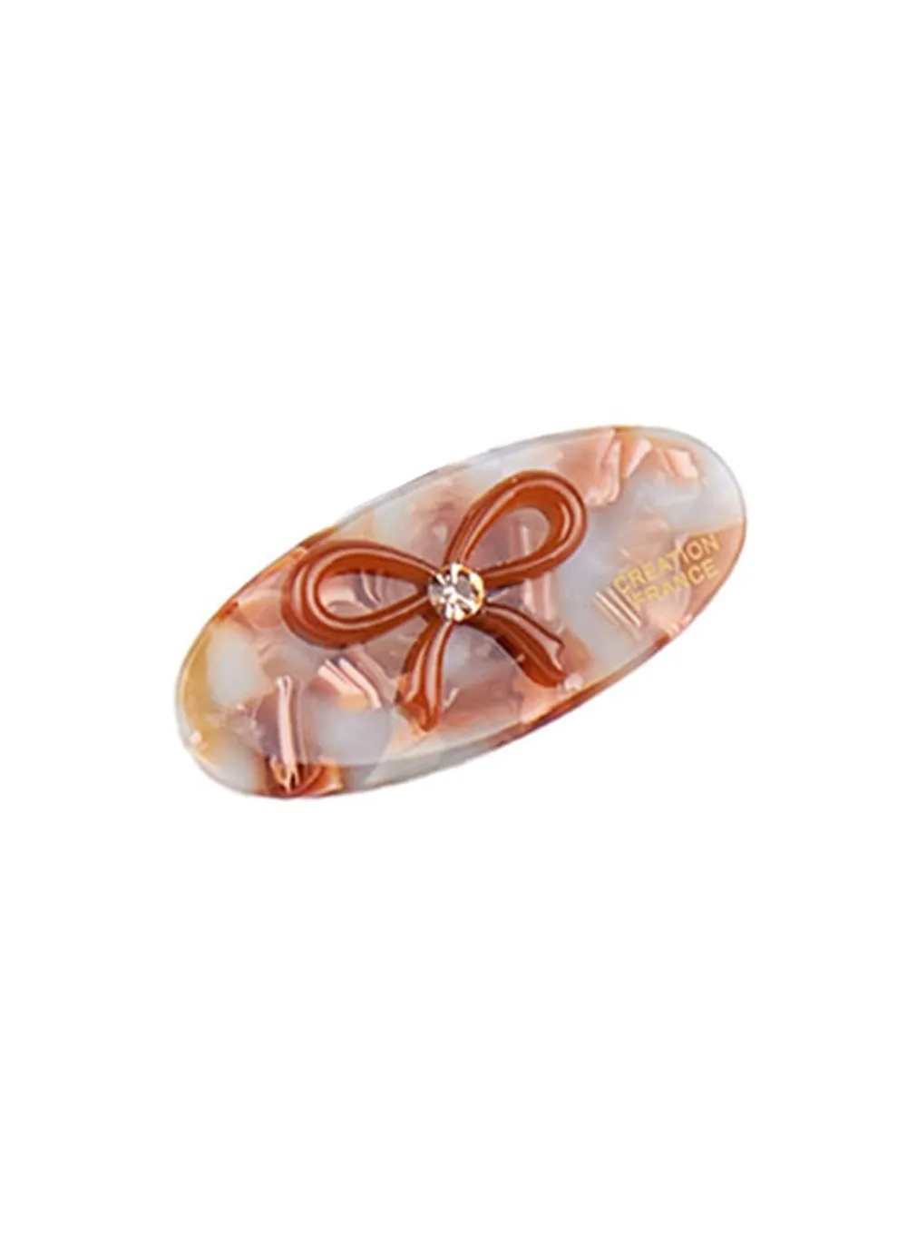Oval Ribbon Hairpin CJ515