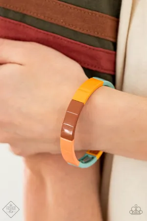 Paparazzi Bracelet ~ Material Movement - Multi