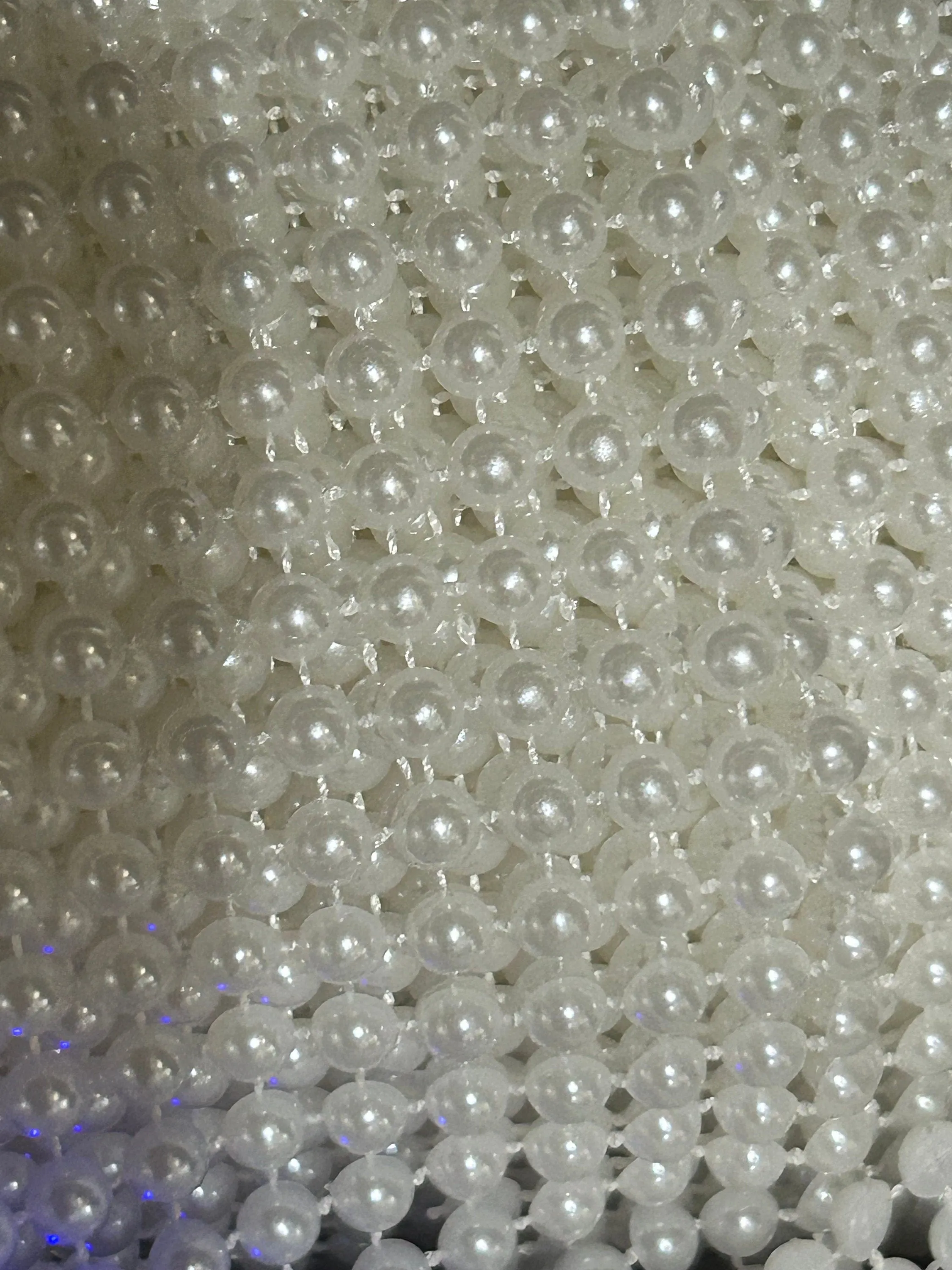 Pearl effect ribbon banding cake ribbon many widths 1M by Crystal wedding uk