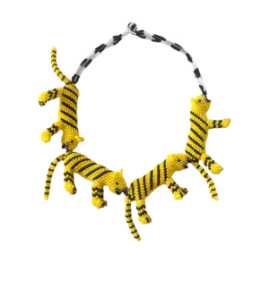 Pájara Pinta Short Tiger Party Necklace