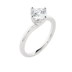 Precious Solitaire Engagement Ring