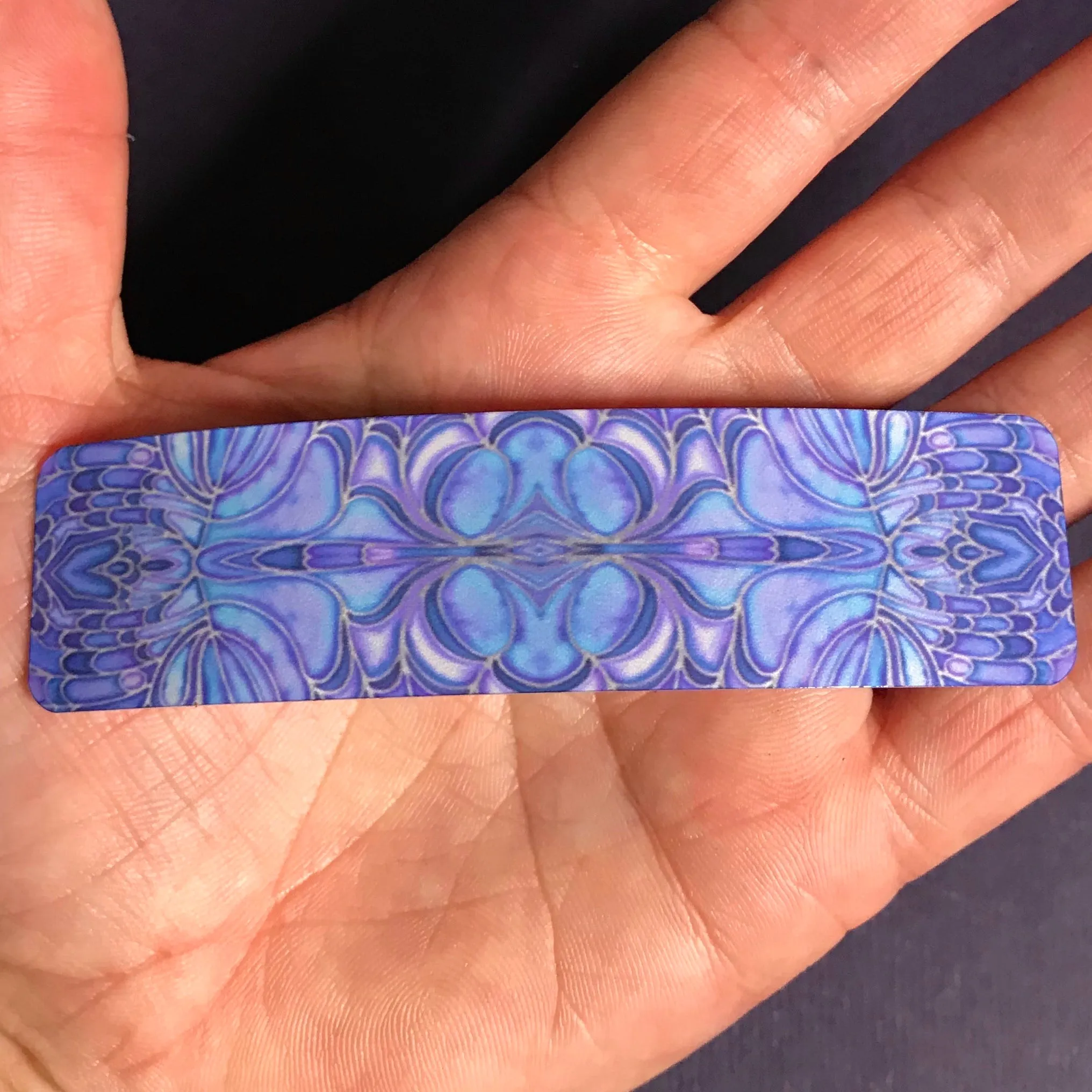 Pretty Blueberry Colour Butterfly Hair Clip