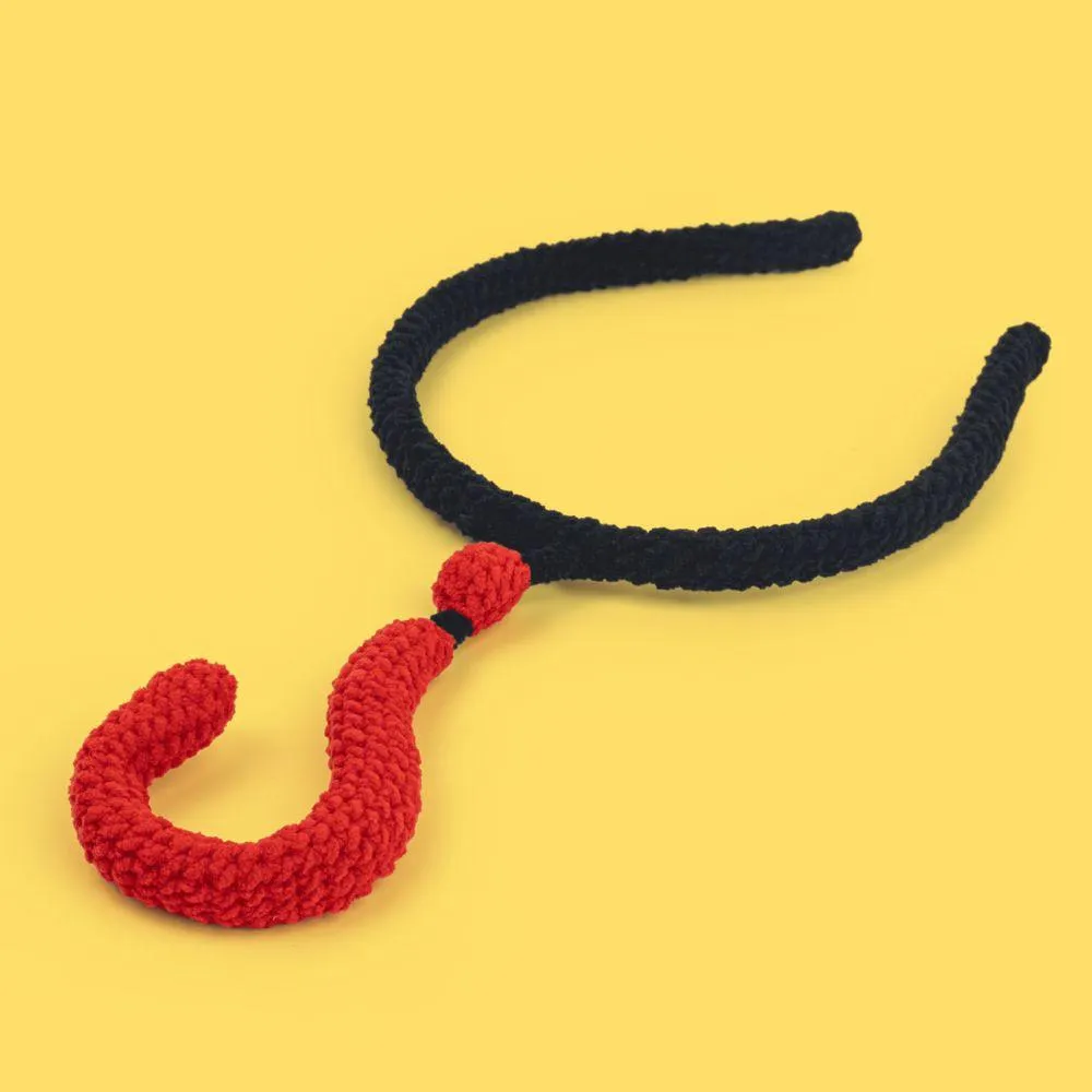 Question Mark Alphabet Headband Crochet Kit