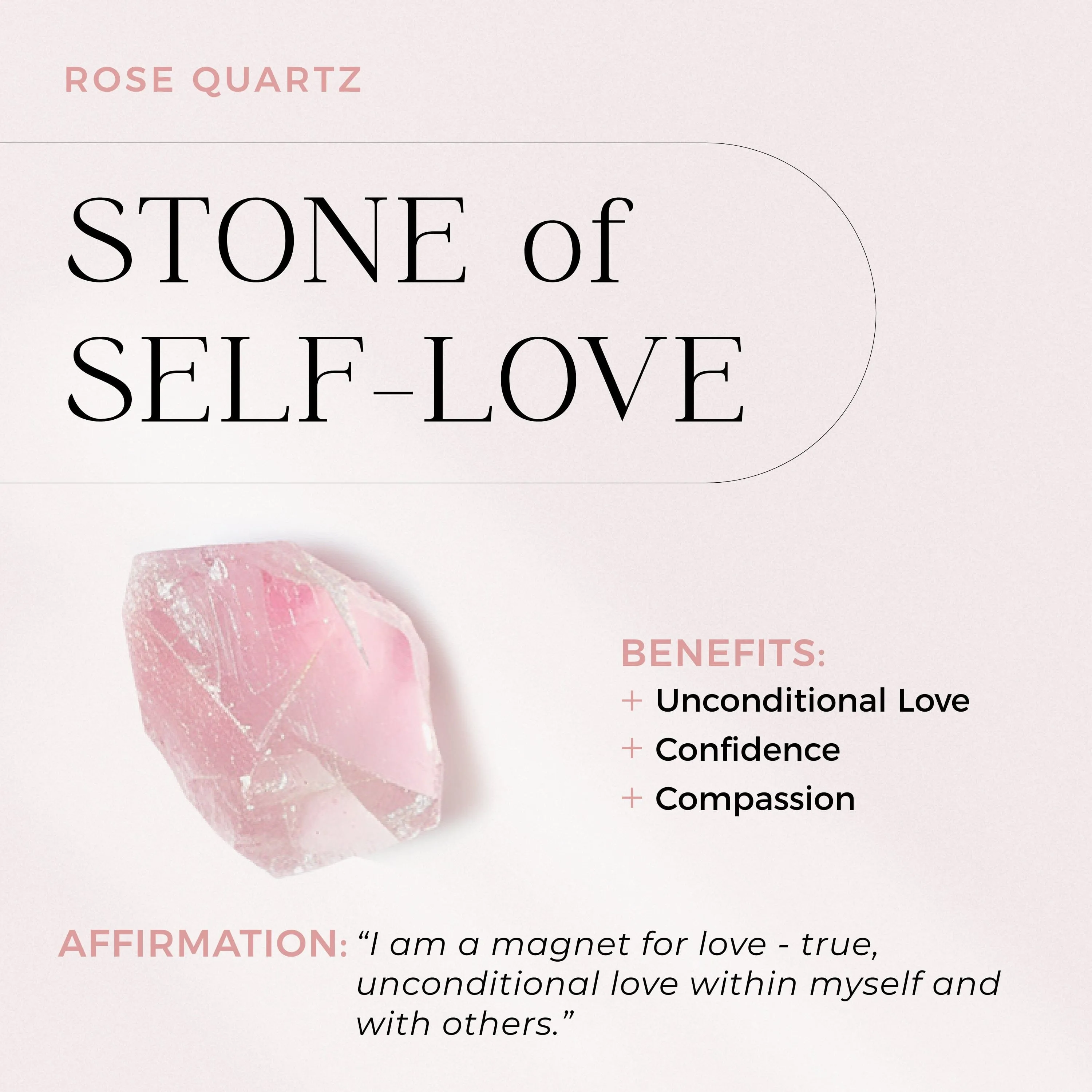Raw Crystal Studs - Rose Quartz Studs