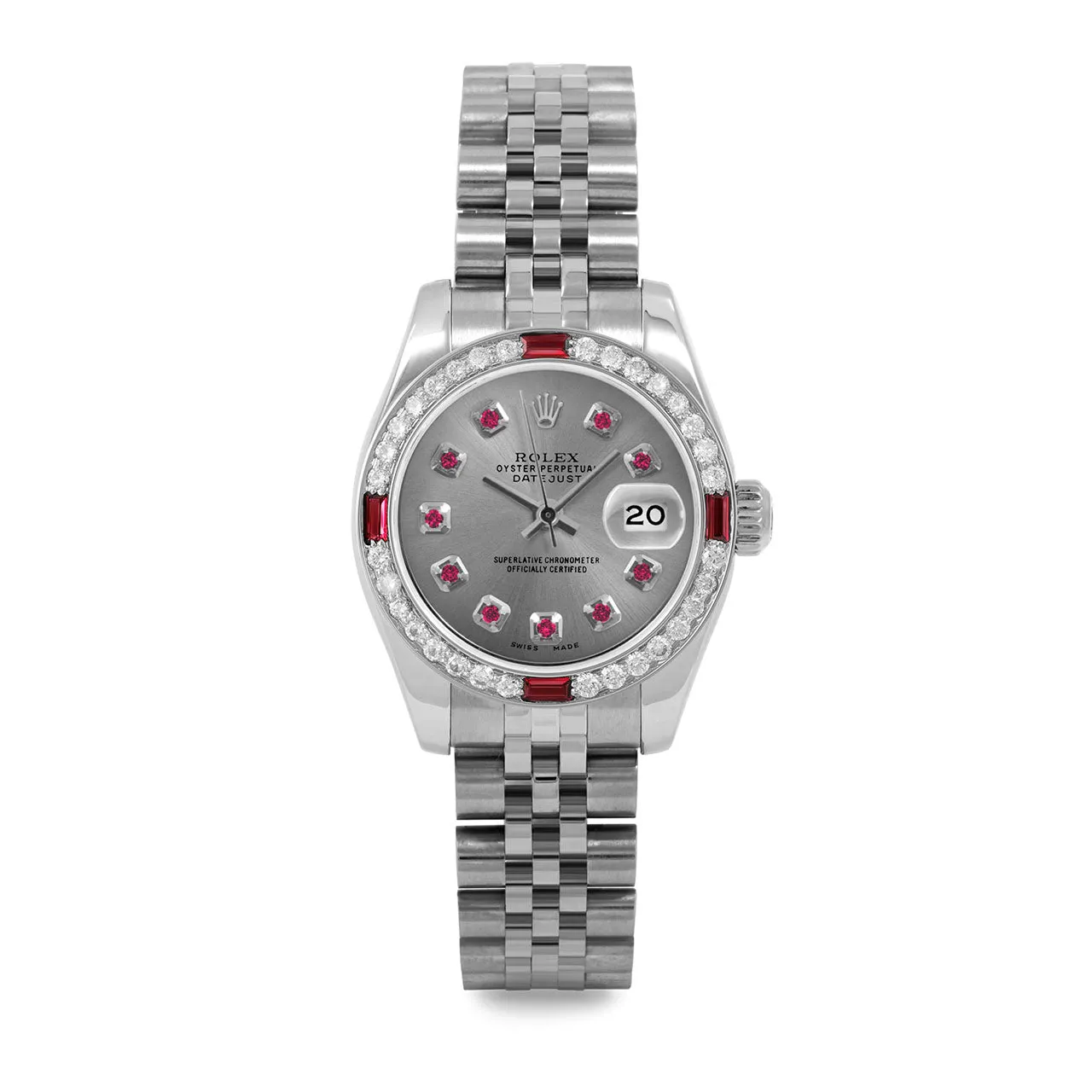 Rolex Datejust 26mm | 179174-SLT-RBY-AM-4RBY-JBL