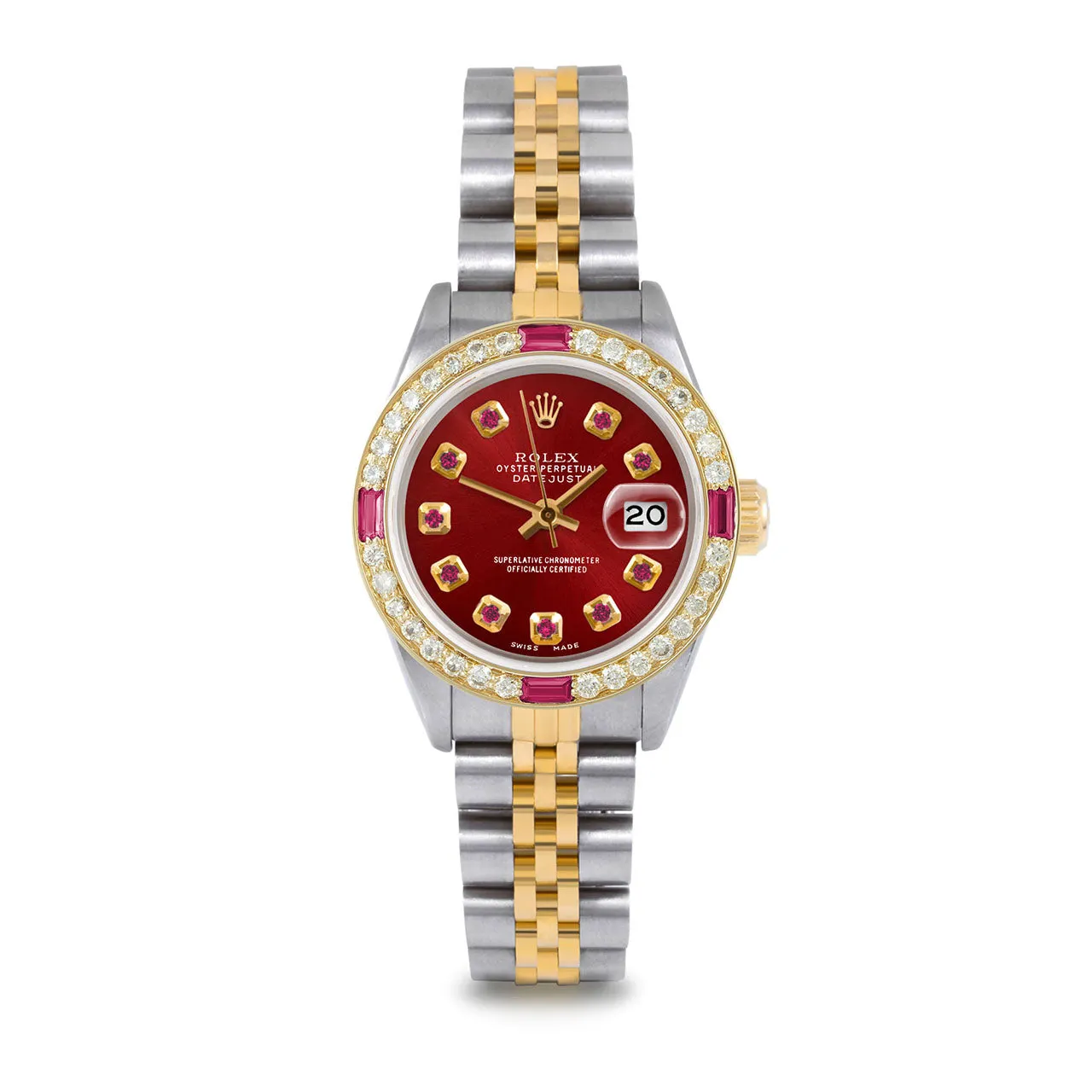 Rolex Datejust 26mm | 69173-RED-RBY-AM-4RBY-JBL
