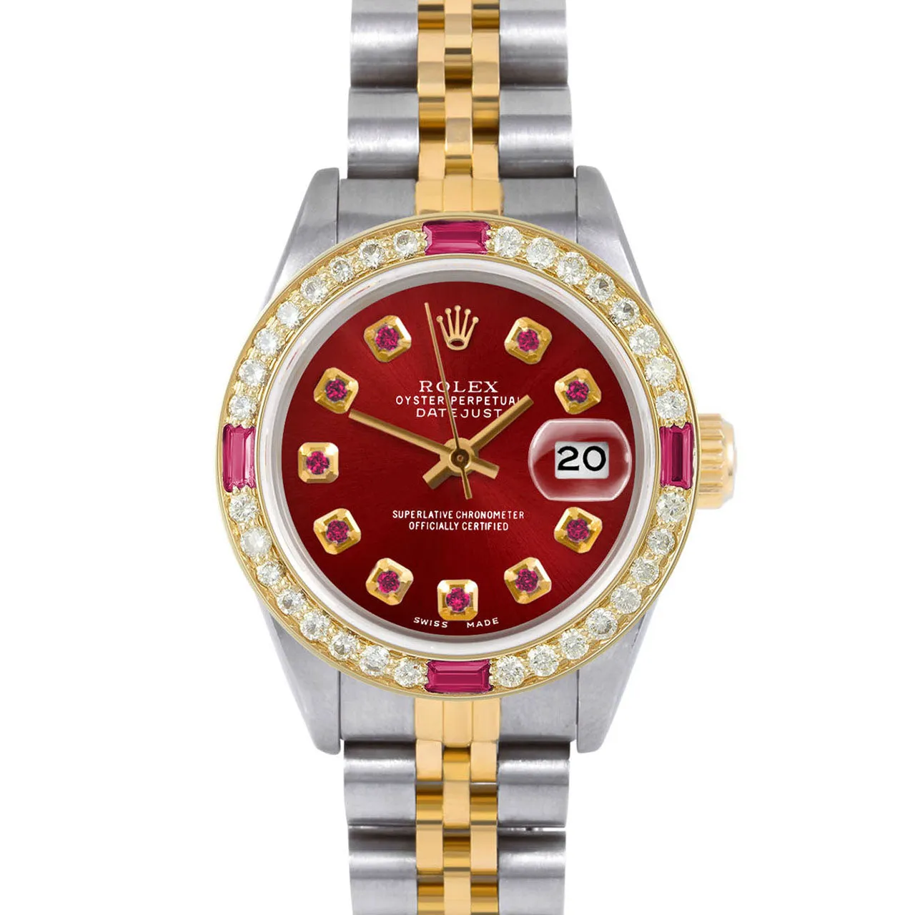 Rolex Datejust 26mm | 69173-RED-RBY-AM-4RBY-JBL