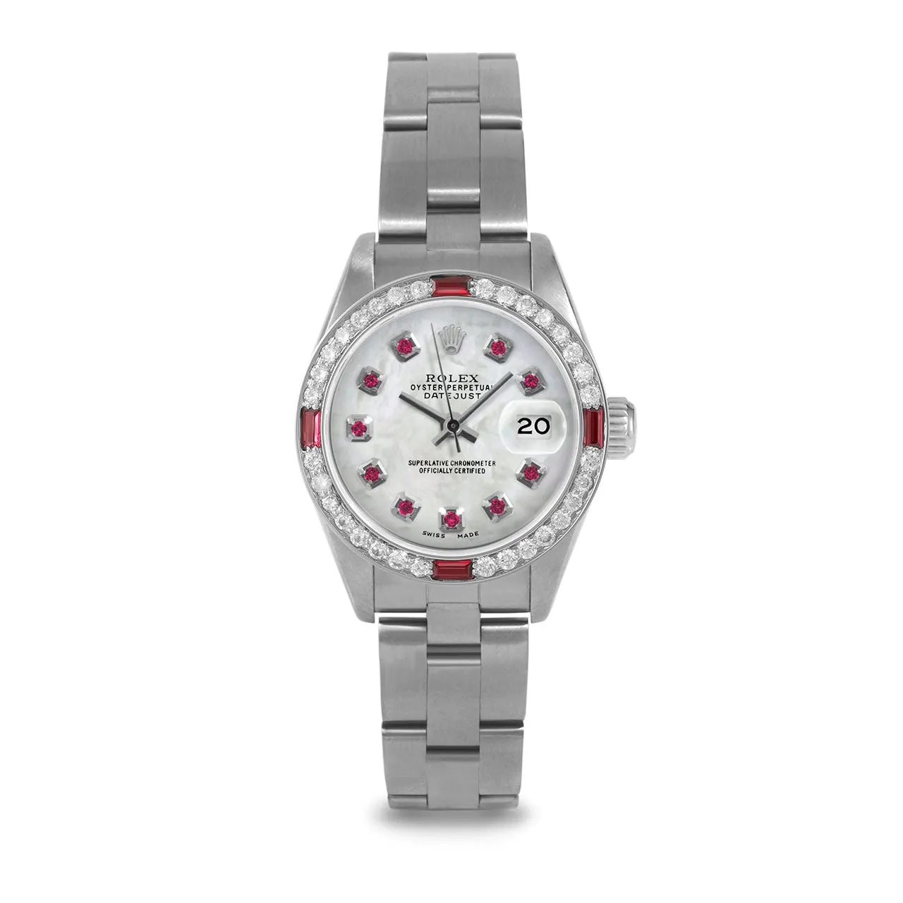 Rolex Datejust 26mm | 69174-WMOP-RBY-AM-4RBY-OYS
