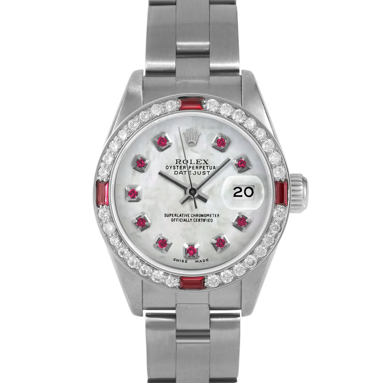 Rolex Datejust 26mm | 69174-WMOP-RBY-AM-4RBY-OYS