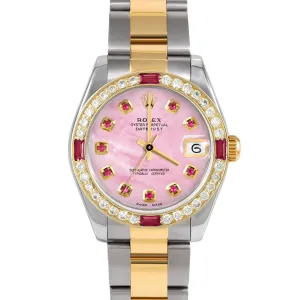 Rolex Datejust 31mm | 178273-PMOP-RBY-AM-4RBY-OYS