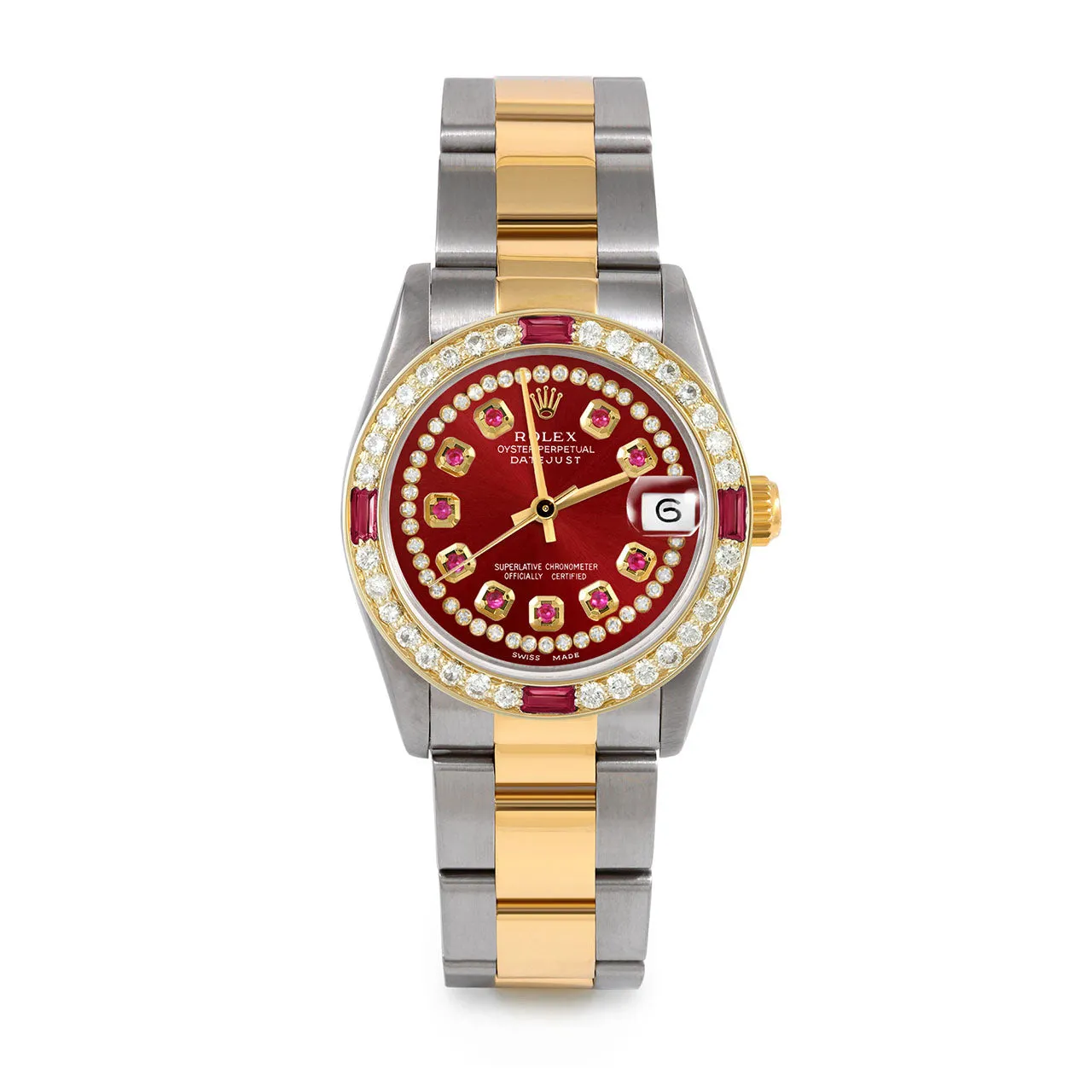 Rolex Datejust 31mm | 68273-RED-STRR-4RBY-OYS