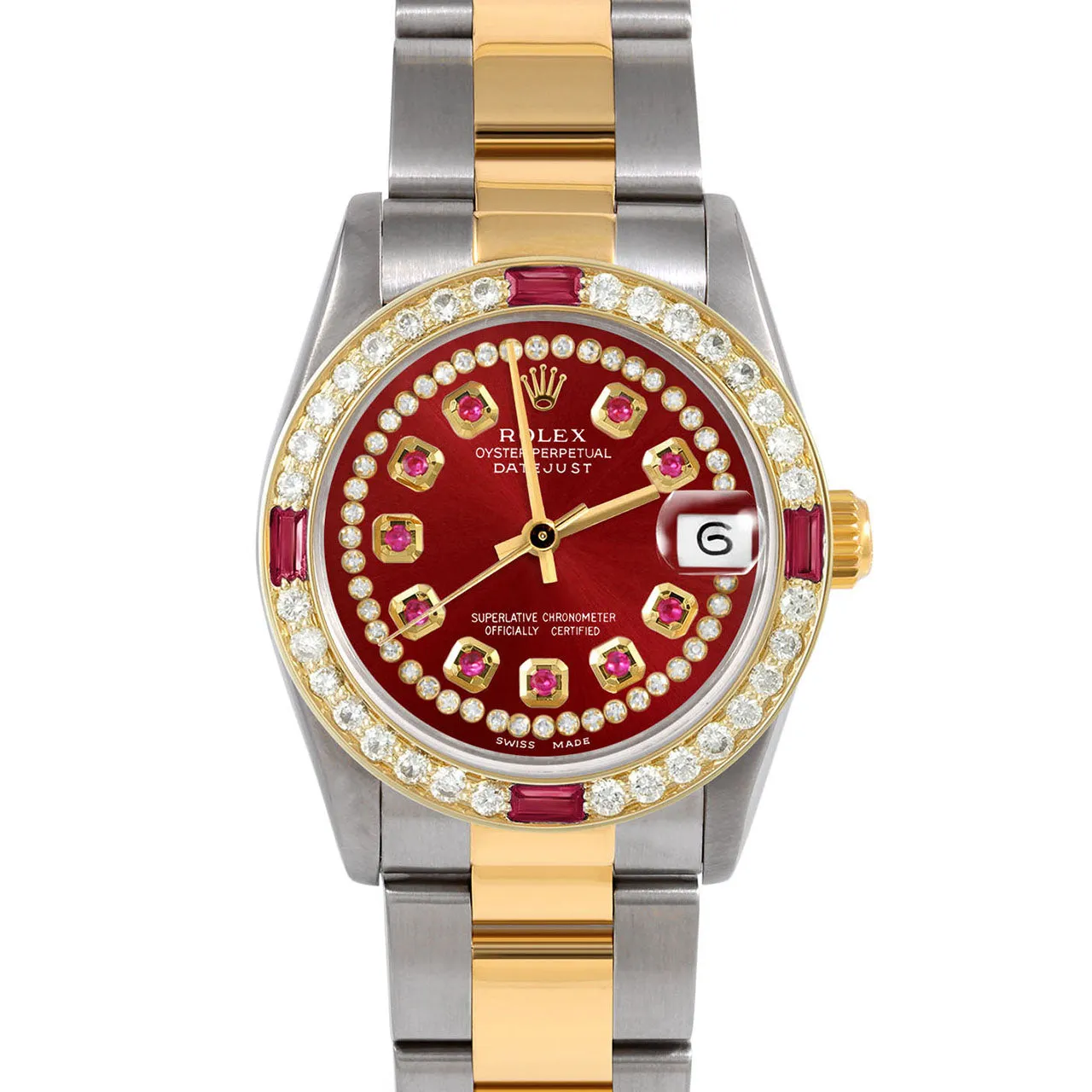 Rolex Datejust 31mm | 68273-RED-STRR-4RBY-OYS