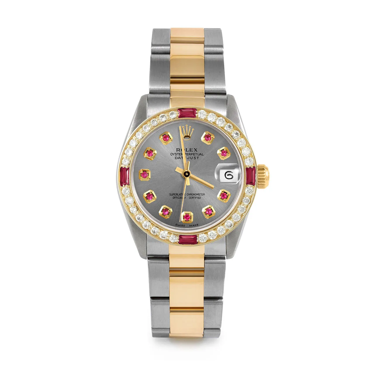 Rolex Datejust 31mm | 68273-SLT-RBY-AM-4RBY-OYS