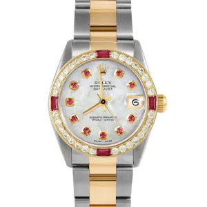 Rolex Datejust 31mm | 68273-WMOP-RBY-AM-4RBY-OYS