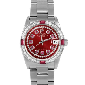 Rolex Datejust 31mm | 68274-RED-STRR-4RBY-OYS