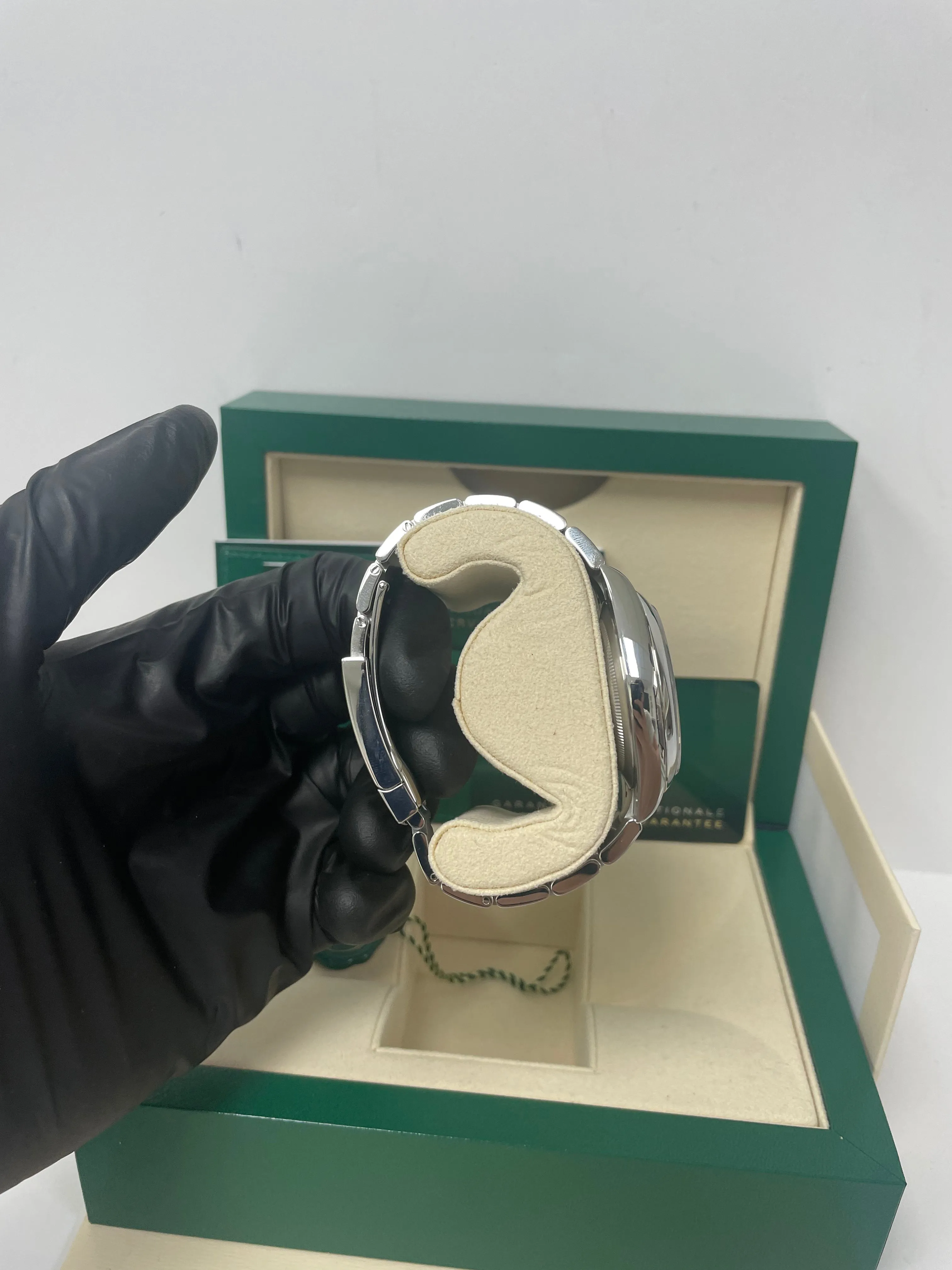 Rolex Oyster Perpetual 41 Stainless Steel - Turquoise Dial - Oyster Bracelet (Ref# 124300)