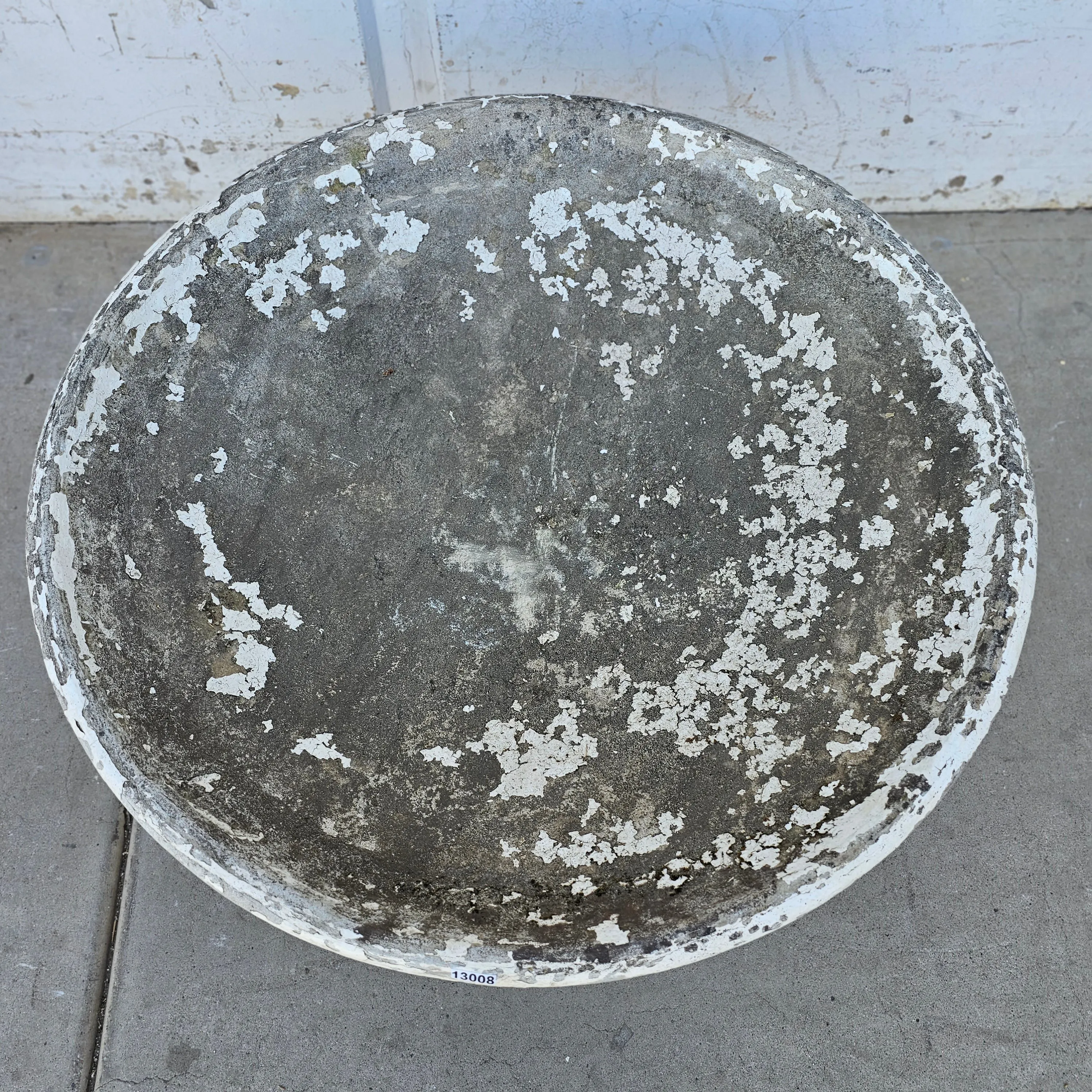 Round Willy Guhl Bowl Planter on Hairpin Base