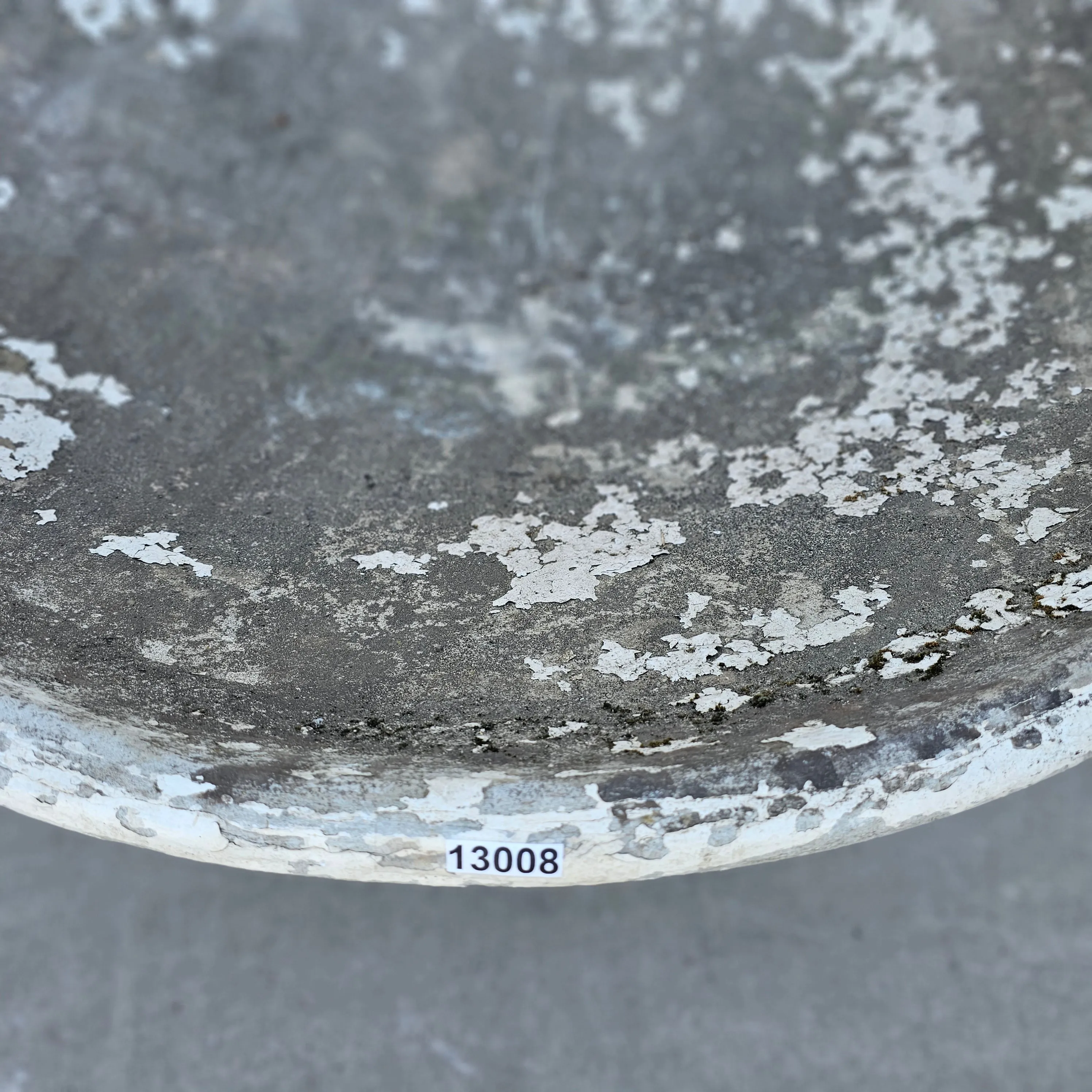 Round Willy Guhl Bowl Planter on Hairpin Base