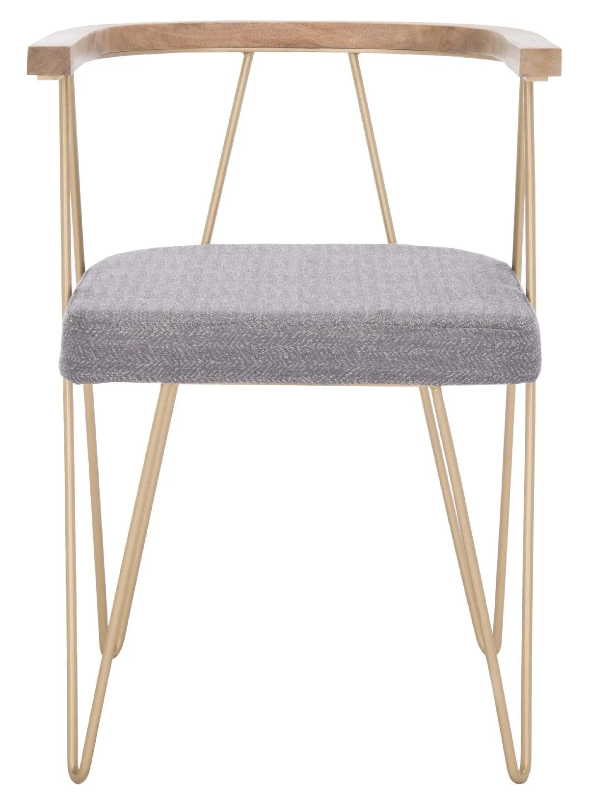 Safavieh Couture Krissy Hairpin Leg Dining Chair (Set of 2), SFV5736
