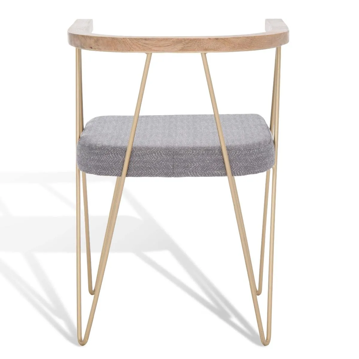 Safavieh Couture Krissy Hairpin Leg Dining Chair (Set of 2), SFV5736