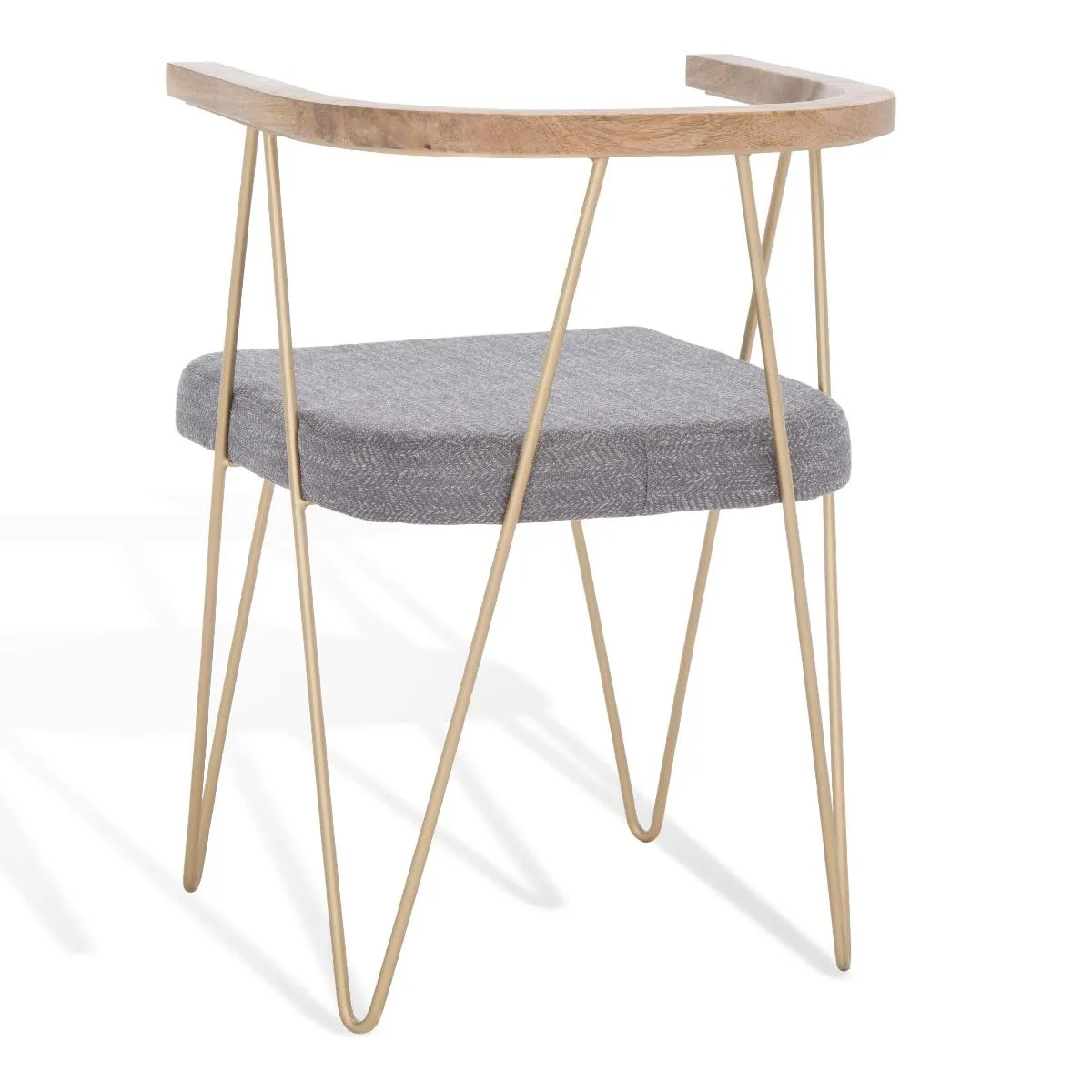 Safavieh Couture Krissy Hairpin Leg Dining Chair (Set of 2), SFV5736